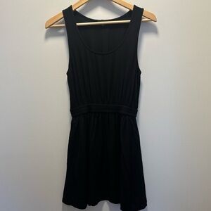 Aritzia Talula Roppongi Dress black sleeveless casual dresss